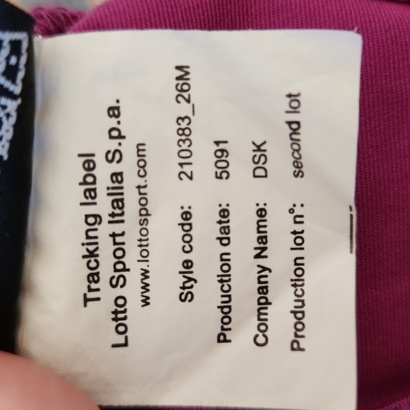 Lotto Athletic Tank with sports bra - Picture 4 of 6